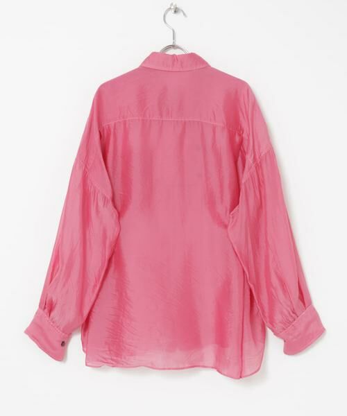 URBAN RESEARCH / アーバンリサーチ シャツ・ブラウス | CURRENTAGE　SILK CUPRO WASH SHIRTS | 詳細5