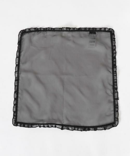 URBAN RESEARCH / アーバンリサーチ バンダナ・スカーフ | GANNI　Silk Organza Frill Scarf | 詳細2