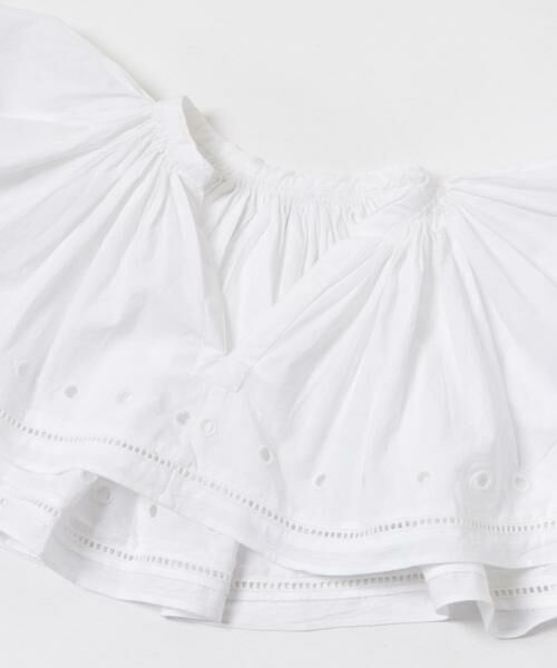 URBAN RESEARCH / アーバンリサーチ シャツ・ブラウス | crinkle crinkle crinkle　embroidery cropped blouse | 詳細2