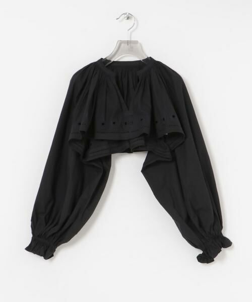 URBAN RESEARCH / アーバンリサーチ シャツ・ブラウス | crinkle crinkle crinkle　embroidery cropped blouse | 詳細14