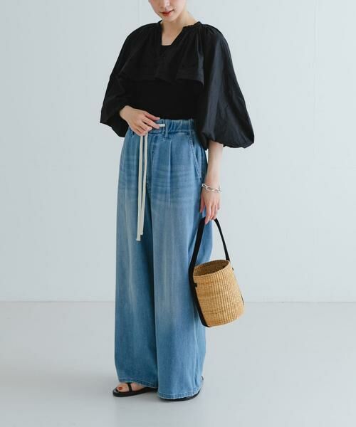 URBAN RESEARCH / アーバンリサーチ シャツ・ブラウス | crinkle crinkle crinkle　embroidery cropped blouse | 詳細11