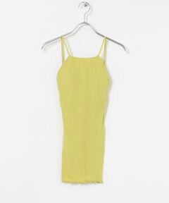 URBAN RESEARCH / アーバンリサーチ キャミソール・チューブトップ | HAKUJI　Random rib open back camisole