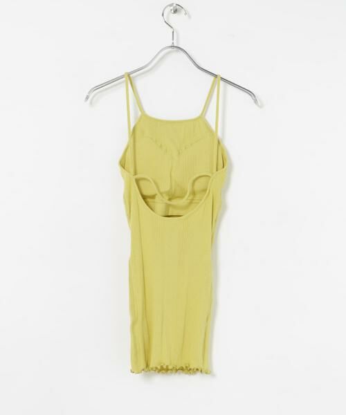 URBAN RESEARCH / アーバンリサーチ キャミソール・チューブトップ | HAKUJI　Random rib open back camisole | 詳細2