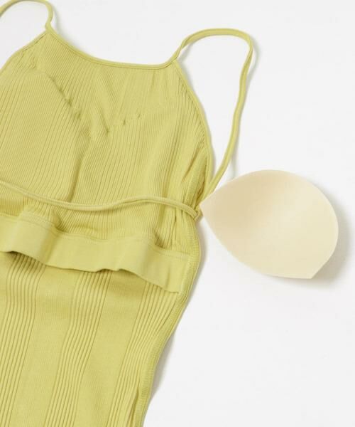 URBAN RESEARCH / アーバンリサーチ キャミソール・チューブトップ | HAKUJI　Random rib open back camisole | 詳細3