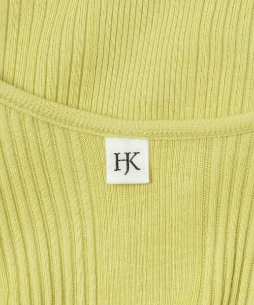 URBAN RESEARCH / アーバンリサーチ キャミソール・チューブトップ | HAKUJI　Random rib open back camisole | 詳細5