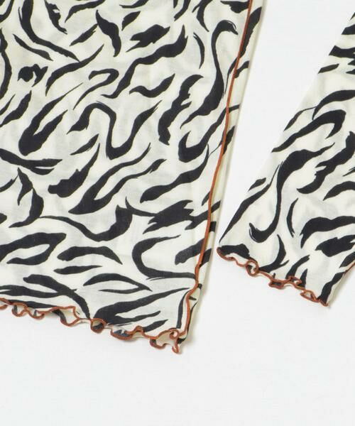 URBAN RESEARCH / アーバンリサーチ Tシャツ | HAKUJI　Hand-painted print rib Long-sleeve | 詳細2