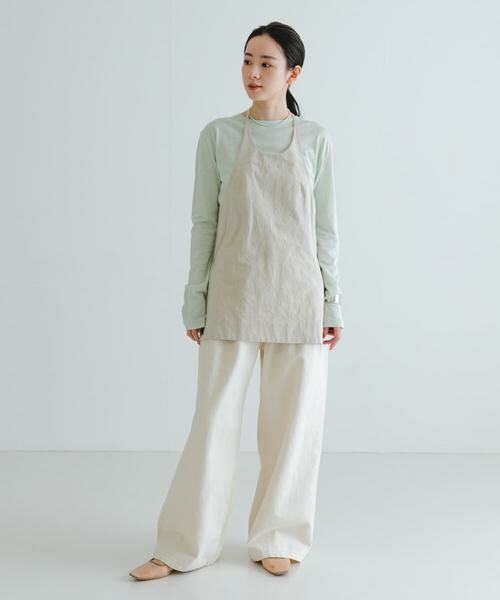 URBAN RESEARCH / アーバンリサーチ Tシャツ | HAKUJI　Cellulose cotton Long-Sleeve Pullover | 詳細9