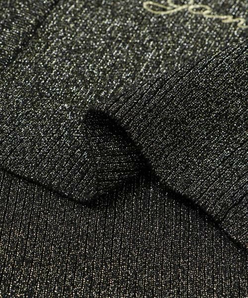 URBAN RESEARCH / アーバンリサーチ ニット・セーター | GANNI　Light Sparkle Rib Blouse | 詳細6