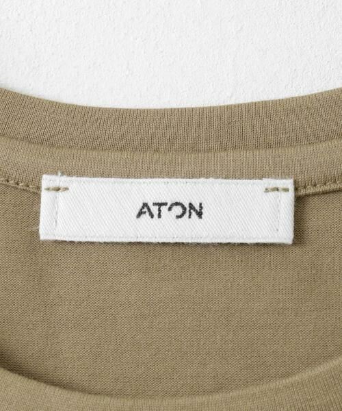 URBAN RESEARCH / アーバンリサーチ Tシャツ | ATON　SUVIN 60/2 PERFECT SHORT-SLEEVE | 詳細5