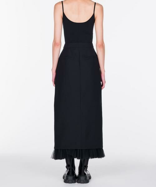 URBAN RESEARCH / アーバンリサーチ スカート | VIVIANO　Tulle Layered Midi Skirt | 詳細2