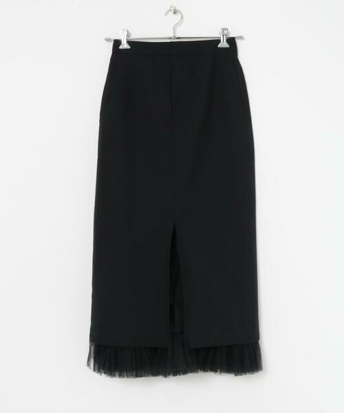 URBAN RESEARCH / アーバンリサーチ スカート | VIVIANO　Tulle Layered Midi Skirt | 詳細4