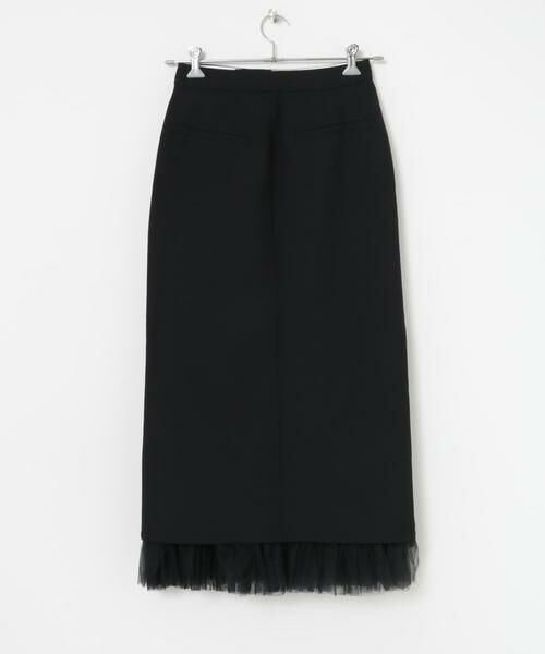 URBAN RESEARCH / アーバンリサーチ スカート | VIVIANO　Tulle Layered Midi Skirt | 詳細7