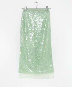 URBAN RESEARCH / アーバンリサーチ スカート | VIVIANO　Sequins Midi Skirt