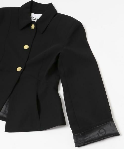 URBAN RESEARCH / アーバンリサーチ その他アウター | GANNI　Light Twill SuitingBlazer | 詳細3