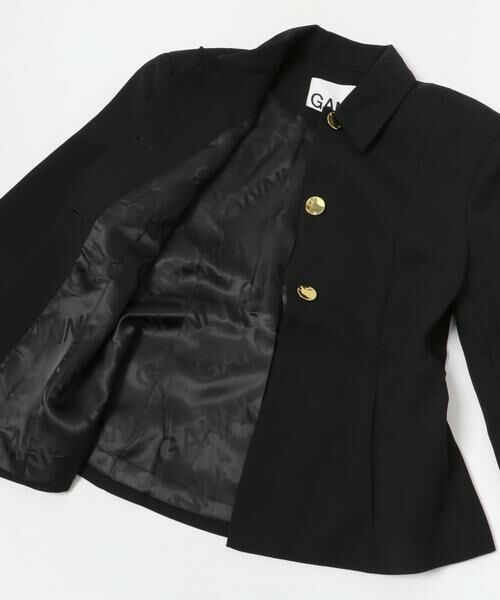 URBAN RESEARCH / アーバンリサーチ その他アウター | GANNI　Light Twill SuitingBlazer | 詳細4