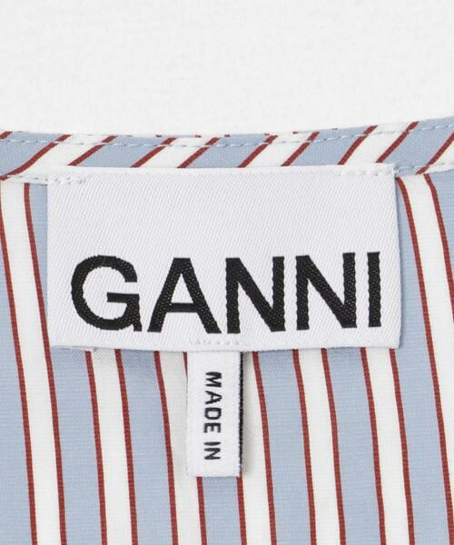 URBAN RESEARCH / アーバンリサーチ シャツ・ブラウス | GANNI　Yarn Dyed Stripe Blouse | 詳細6