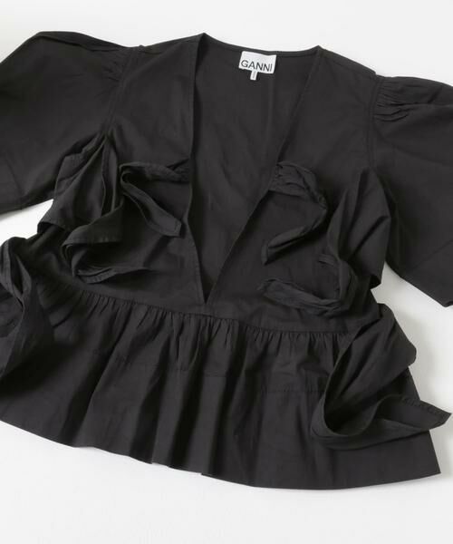 URBAN RESEARCH / アーバンリサーチ シャツ・ブラウス | GANNI　Tie Strap BLOUSE | 詳細2