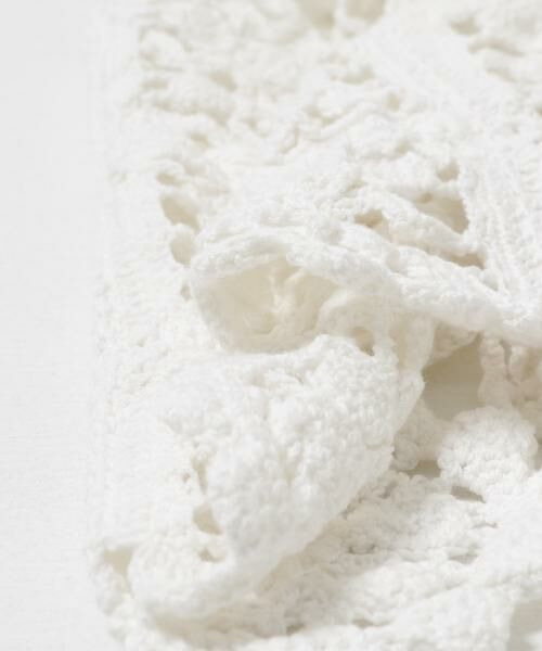 URBAN RESEARCH / アーバンリサーチ キャミソール・チューブトップ | CURRENTAGE　CROCHET KNIT CAMISOLE | 詳細7