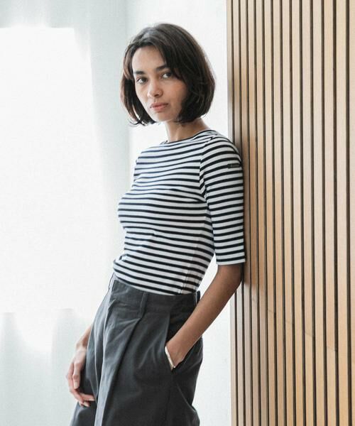 URBAN RESEARCH / アーバンリサーチ Tシャツ | 『別注』Le minor×UR　Rib short sleeve t-shirts | 詳細12