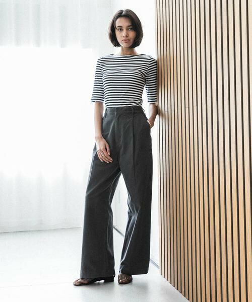 URBAN RESEARCH / アーバンリサーチ Tシャツ | 『別注』Le minor×UR　Rib short sleeve t-shirts | 詳細14