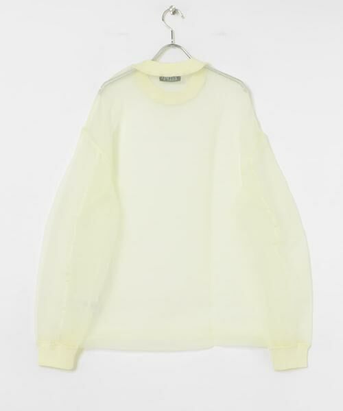 URBAN RESEARCH / アーバンリサーチ その他トップス | ESTHE　Organza Sweatshirts | 詳細5