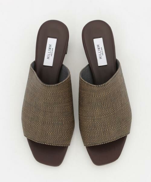 URBAN RESEARCH / アーバンリサーチ サンダル | 『別注』 MILLIWM×URBAN RESEARCH　オープントゥミュール | 詳細9