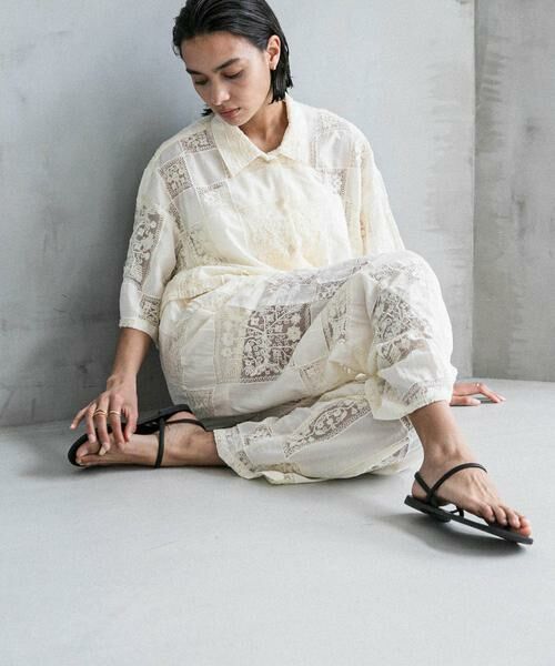 URBAN RESEARCH / アーバンリサーチ その他パンツ | 『別注』crinkle crinkle crinkle×UR　patchwork pants | 詳細7