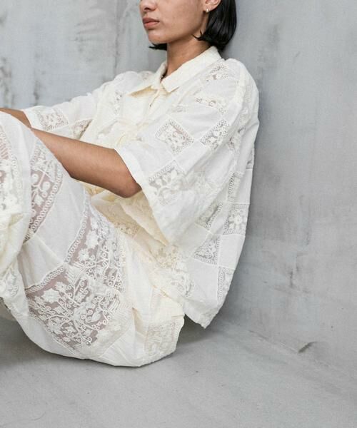 URBAN RESEARCH / アーバンリサーチ シャツ・ブラウス | 『別注』crinkle crinkle crinkle×UR　patchwork shirts | 詳細1