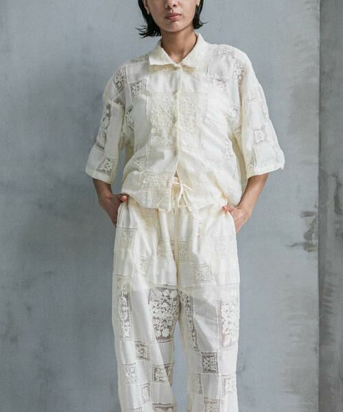 URBAN RESEARCH / アーバンリサーチ シャツ・ブラウス | 『別注』crinkle crinkle crinkle×UR　patchwork shirts | 詳細12