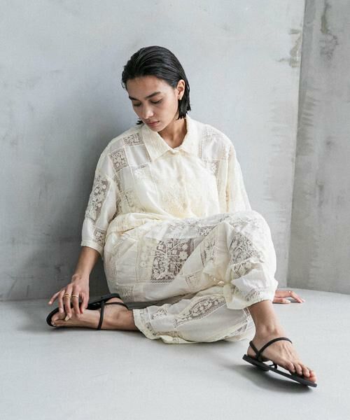 URBAN RESEARCH / アーバンリサーチ シャツ・ブラウス | 『別注』crinkle crinkle crinkle×UR　patchwork shirts | 詳細2