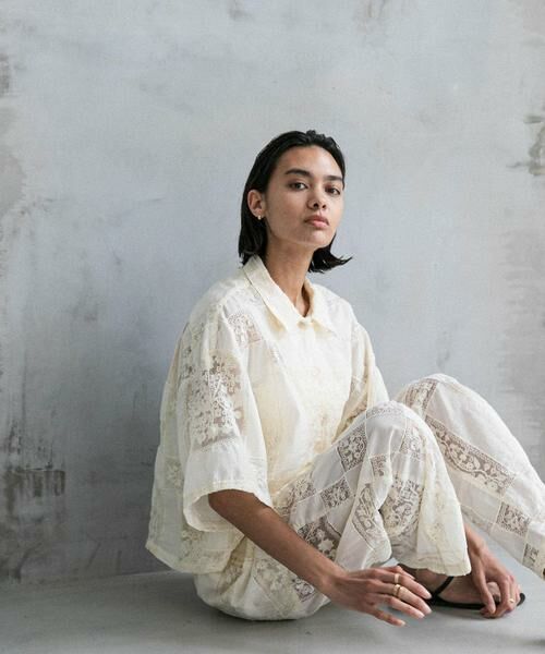 URBAN RESEARCH / アーバンリサーチ シャツ・ブラウス | 『別注』crinkle crinkle crinkle×UR　patchwork shirts | 詳細3