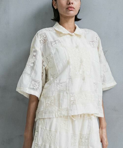 URBAN RESEARCH / アーバンリサーチ シャツ・ブラウス | 『別注』crinkle crinkle crinkle×UR　patchwork shirts | 詳細7