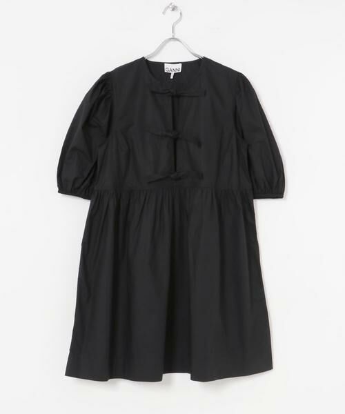 URBAN RESEARCH / アーバンリサーチ ワンピース | GANNI　Cotton Poplin Mini Dress | 詳細9