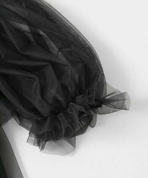 URBAN RESEARCH / アーバンリサーチ シャツ・ブラウス | VIVIANO　Tulle Puff Sleeve Top | 詳細2