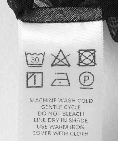 URBAN RESEARCH / アーバンリサーチ シャツ・ブラウス | VIVIANO　Tulle Puff Sleeve Top | 詳細7