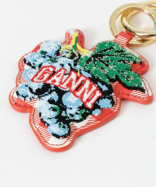 URBAN RESEARCH / アーバンリサーチ チャーム | GANNI　Grape Keyring Velvet | 詳細3