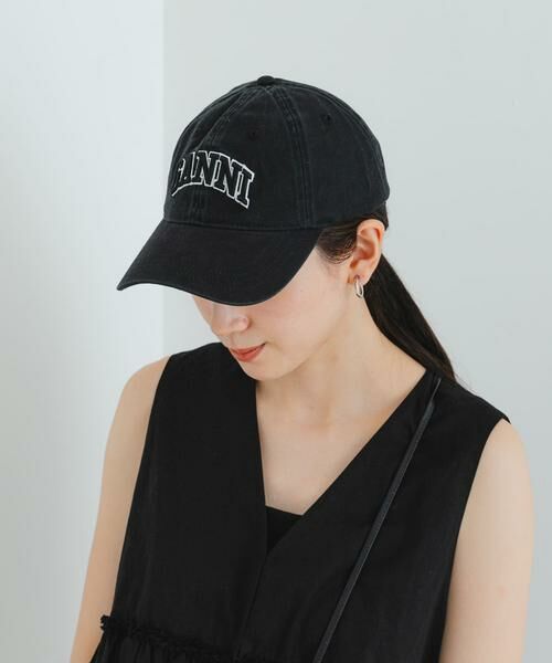 URBAN RESEARCH / アーバンリサーチ キャップ | GANNI　Washed Cotton Canvas Cap | 詳細1