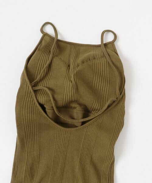 URBAN RESEARCH / アーバンリサーチ キャミソール・チューブトップ | HAKUJI　Random rib open back cami | 詳細2
