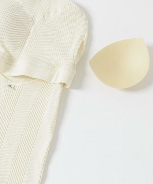 URBAN RESEARCH / アーバンリサーチ キャミソール・チューブトップ | HAKUJI　Random rib open back cami | 詳細6