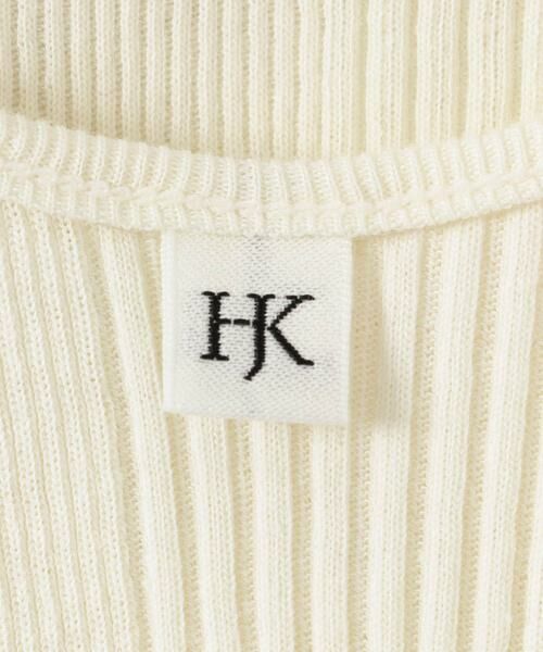 URBAN RESEARCH / アーバンリサーチ キャミソール・チューブトップ | HAKUJI　Random rib open back cami | 詳細8