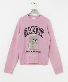 URBAN RESEARCH / アーバンリサーチ ニット・セーター | GANNI　Graphic Wool Mix Poodle