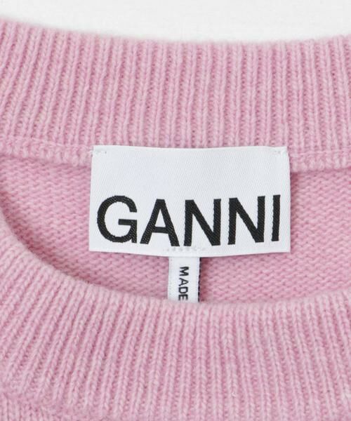 URBAN RESEARCH / アーバンリサーチ ニット・セーター | GANNI　Graphic Wool Mix Poodle | 詳細12