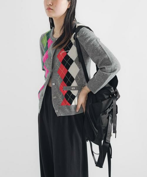 URBAN RESEARCH / アーバンリサーチ カーディガン・ボレロ | GANNI　Cashmere Wool Mix Cardigan | 詳細4