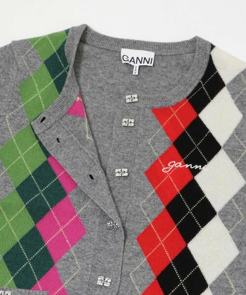 URBAN RESEARCH / アーバンリサーチ カーディガン・ボレロ | GANNI　Cashmere Wool Mix Cardigan | 詳細9