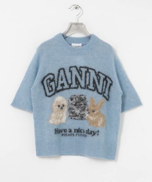 URBAN RESEARCH / アーバンリサーチ ニット・セーター | GANNI　FineBrushed AlpacaPuppies | 詳細1