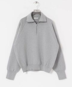 URBAN RESEARCH / アーバンリサーチ ニット・セーター | ATON　50/3OG SMOOTH HALF ZIP SW