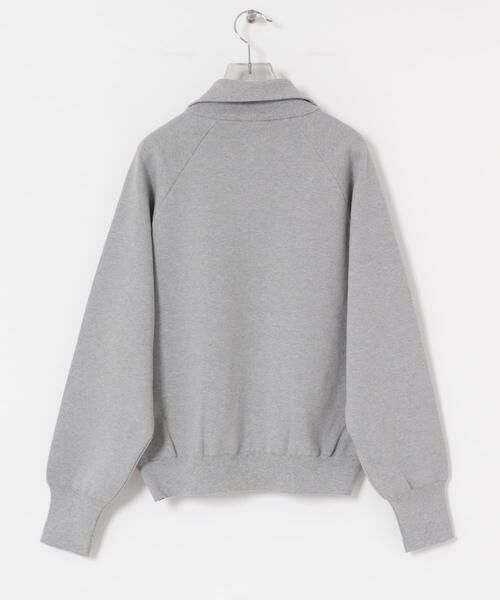 URBAN RESEARCH / アーバンリサーチ ニット・セーター | ATON　50/3OG SMOOTH HALF ZIP SW | 詳細4