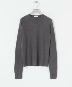 URBAN RESEARCH / アーバンリサーチ ニット・セーター | ATON　CIRCULER RIB CREW LAYERED