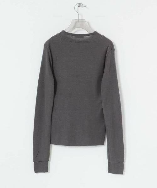 URBAN RESEARCH / アーバンリサーチ ニット・セーター | ATON　CIRCULER RIB CREW LAYERED | 詳細9
