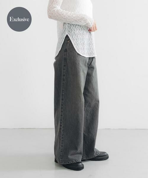 URBAN RESEARCH/アーバンリサーチ 『別注』Lee101×URBAN RESEARCH BAGGYPANTS スミクロ S URBAN RESEARCH/アーバンリサーチ 『別注』Lee101×URBAN RESEARCH BAGGYPANTS スミクロ S